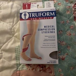 Leg health medical compression stockings